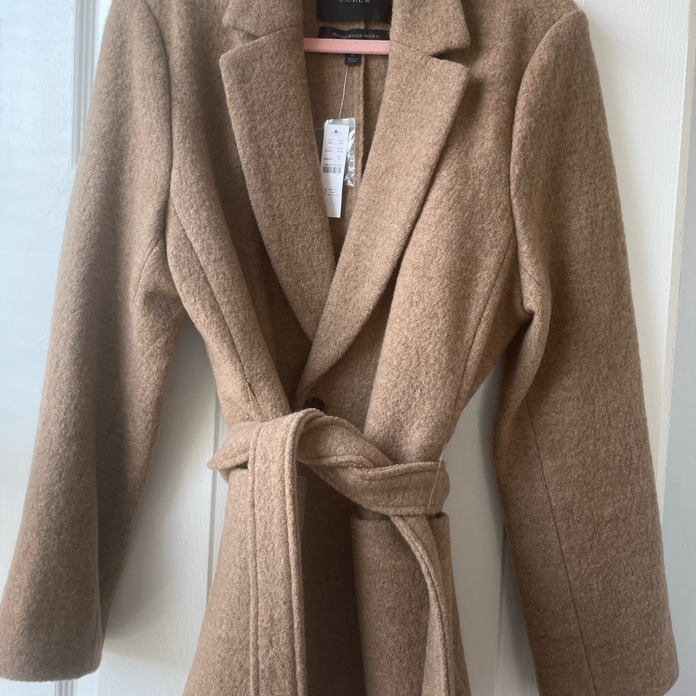 J.Crew Italian Wool Topcoat - Picture 2 of 4